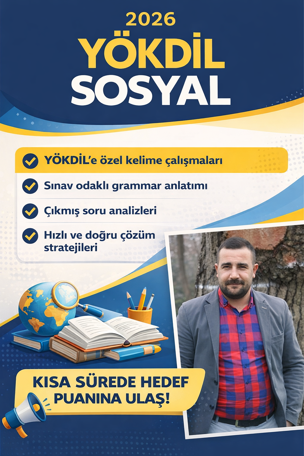 2026 YÖKDİL SOSYAL ÖZEL DERS PAKETİ